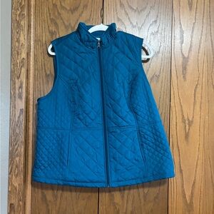 Croft & Barrow Teal Vest